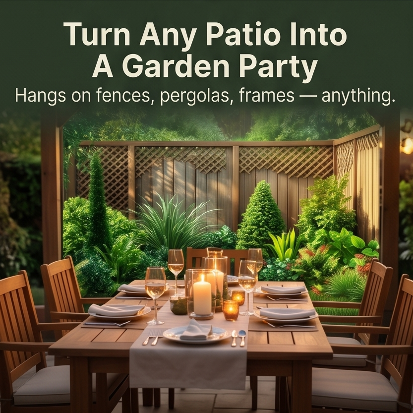 Verdara – Garden Backdrop Banner