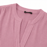 Vivelyn – Women's V-Neck Ruffle Sleeve Blouse, Flowy Casual Top in 4 Colors
